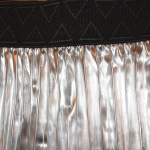 Lularoe Jill Skirt Shiny Metalic